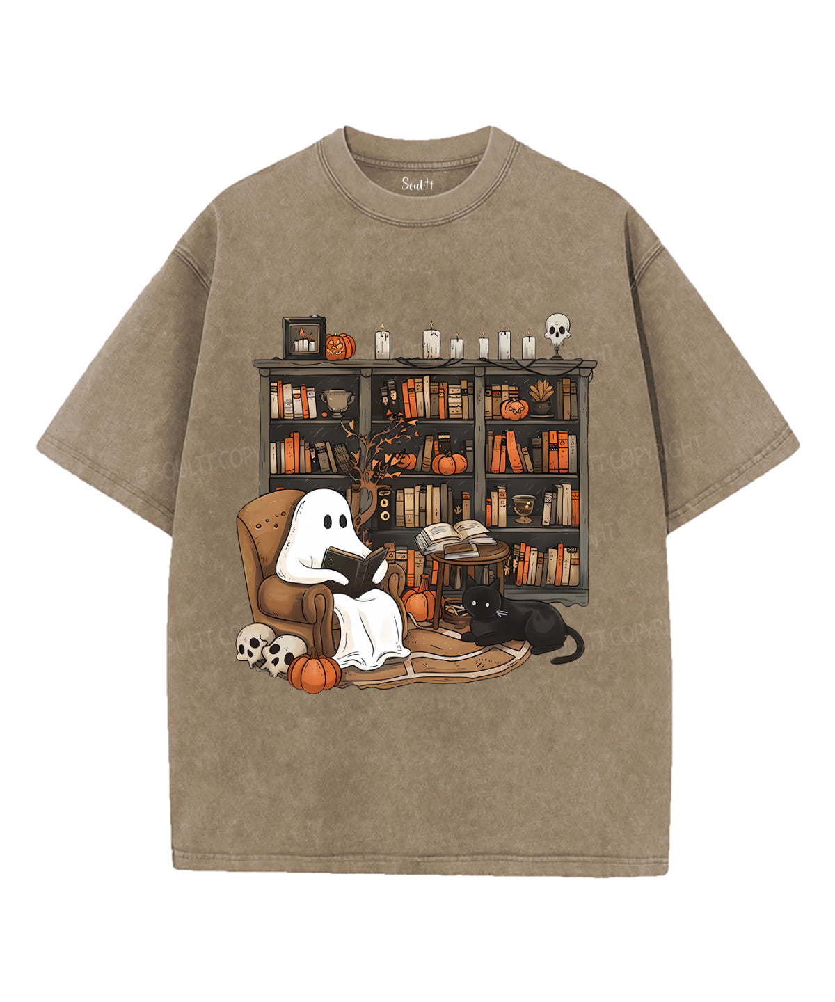 Halloween Unisex Washed Christian T-shirt Hoodie, Sweatshirt | CiraTrend.com (Image 2)