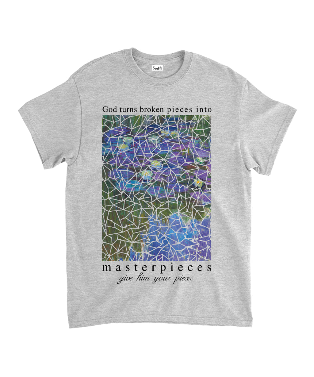 Water Lily God Turns Unisex Cotton Christian T-Shirt Hoodie, Sweatshirt | CiraTrend.com (Image 3)