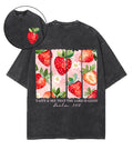 The Lord Is Good Double Sided Unisex Washed Christian T-shirt Hoodie, Sweatshirt | CiraTrend.com (Image 1)