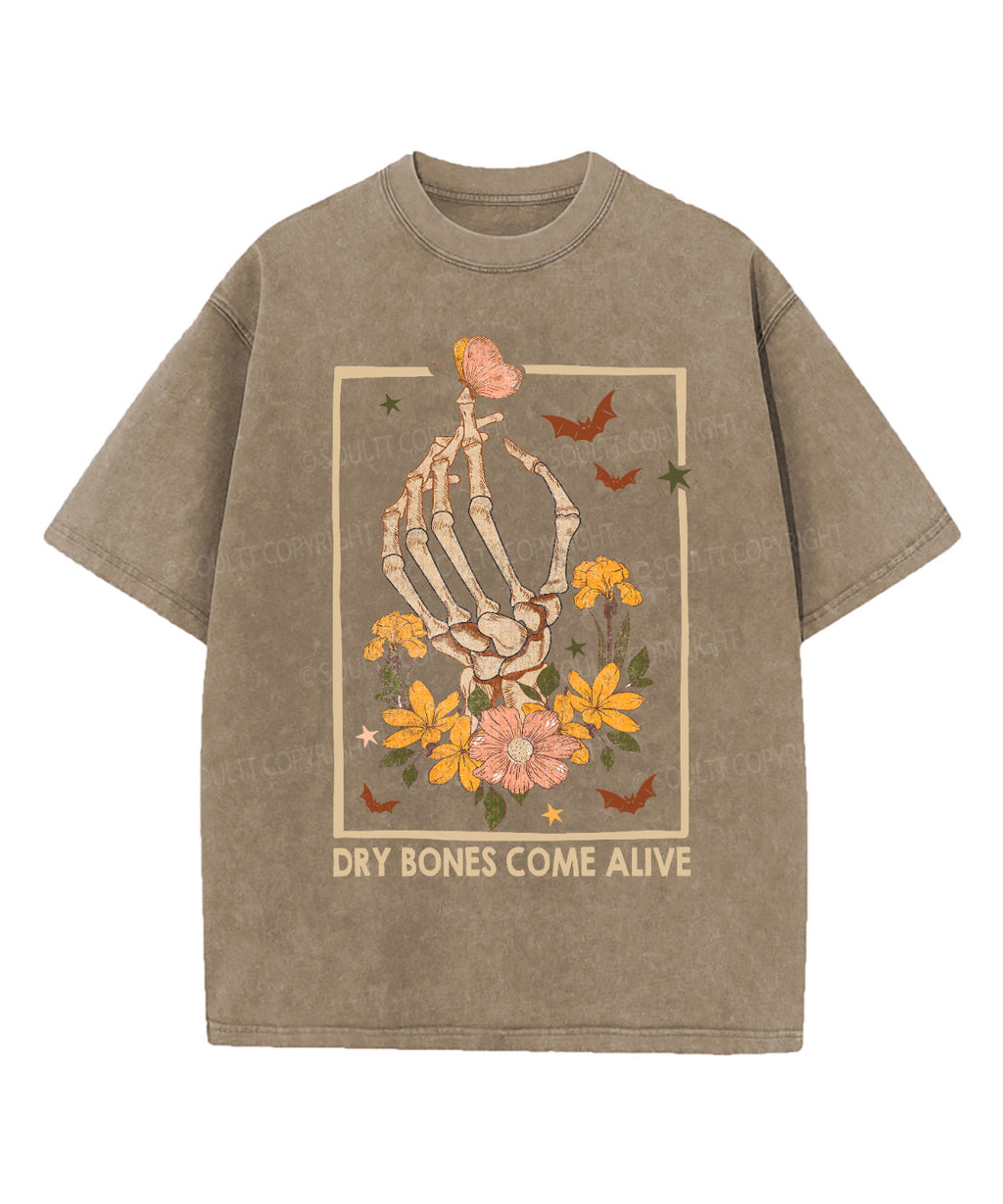 Dry Bones Come Alive Washed Christian Style001 T-Shirts, Hoodie, Sweatshirt