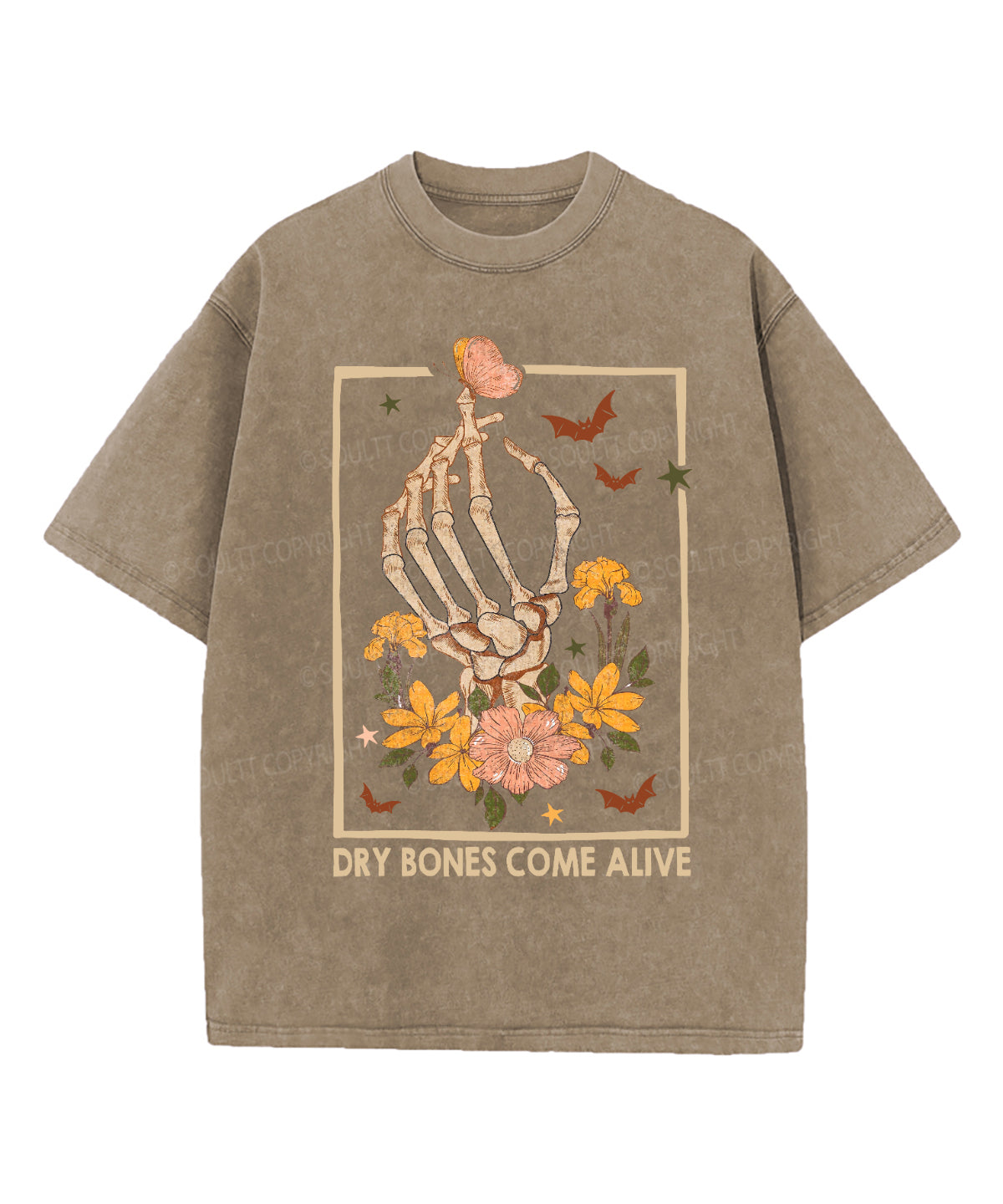 Dry Bones Come Alive Washed Christian Style001 T-Shirts, Hoodie, Sweatshirt