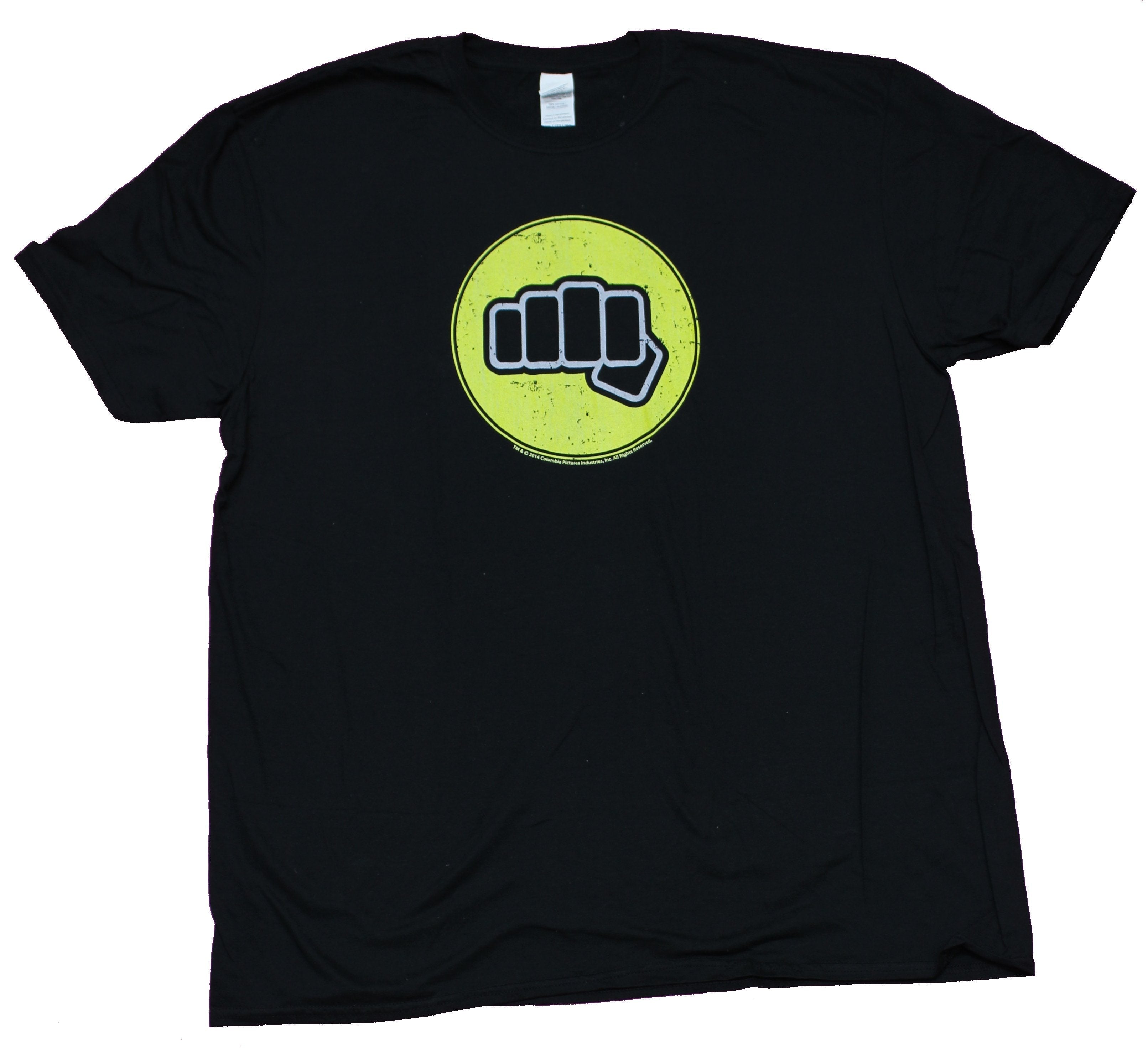 Karate Kid Mens T-Shirt - Yellow Circle Cobra Kai Fist Image Hoodie, Sweatshirt | CiraTrend.com