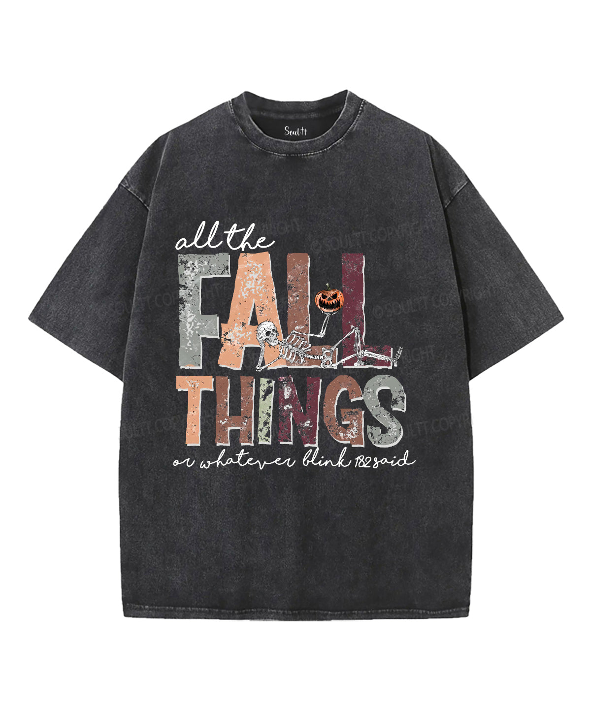 All the Fall Things Unisex Washed Christian T-shirt Hoodie, Sweatshirt | CiraTrend.com (Image 2)