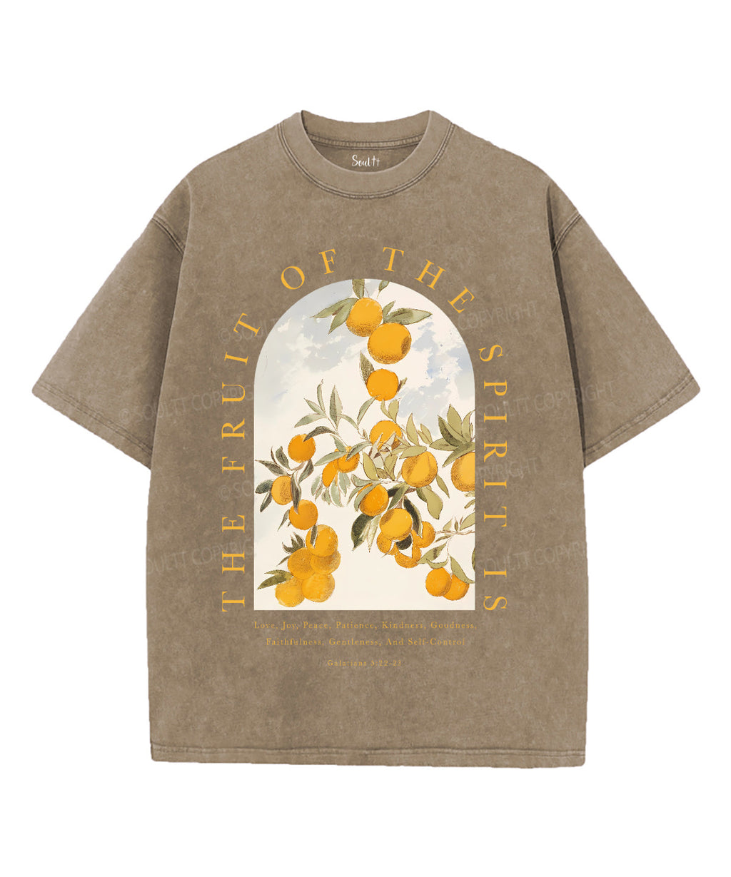 The Fruit Of The Spirit Unisex Washed Christian T-shirt Style001 Hoodie, Sweatshirt | CiraTrend.com (Image 5)