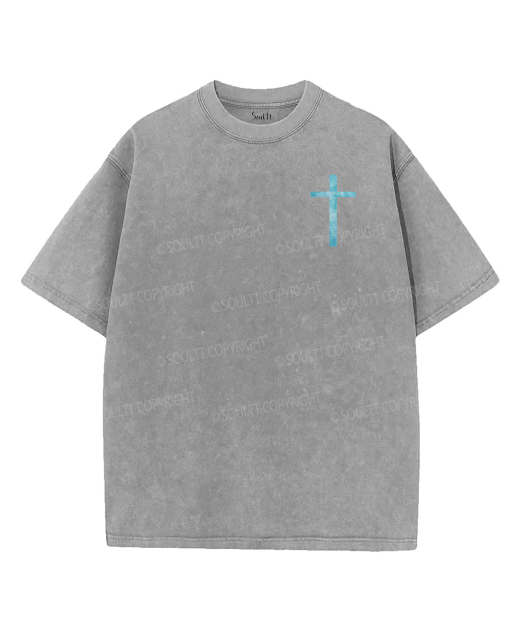 I Will Be With You Double Sided Unisex Washed Christian T-shirt Style026 Hoodie, Sweatshirt | CiraTrend.com (Image 4)