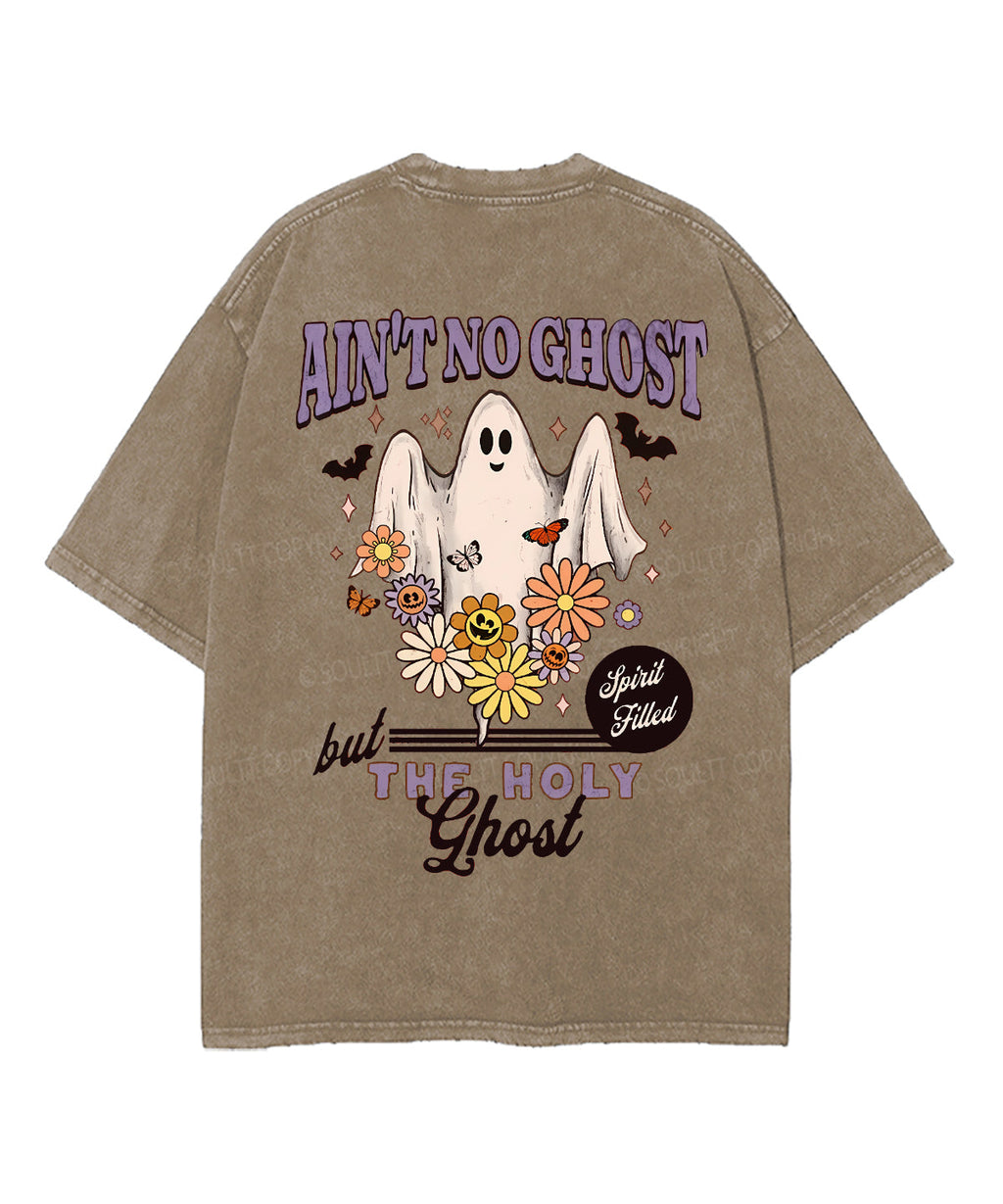 Holy Ghost Double Sided Washed Christian T-Shirts, Hoodie, Sweatshirt