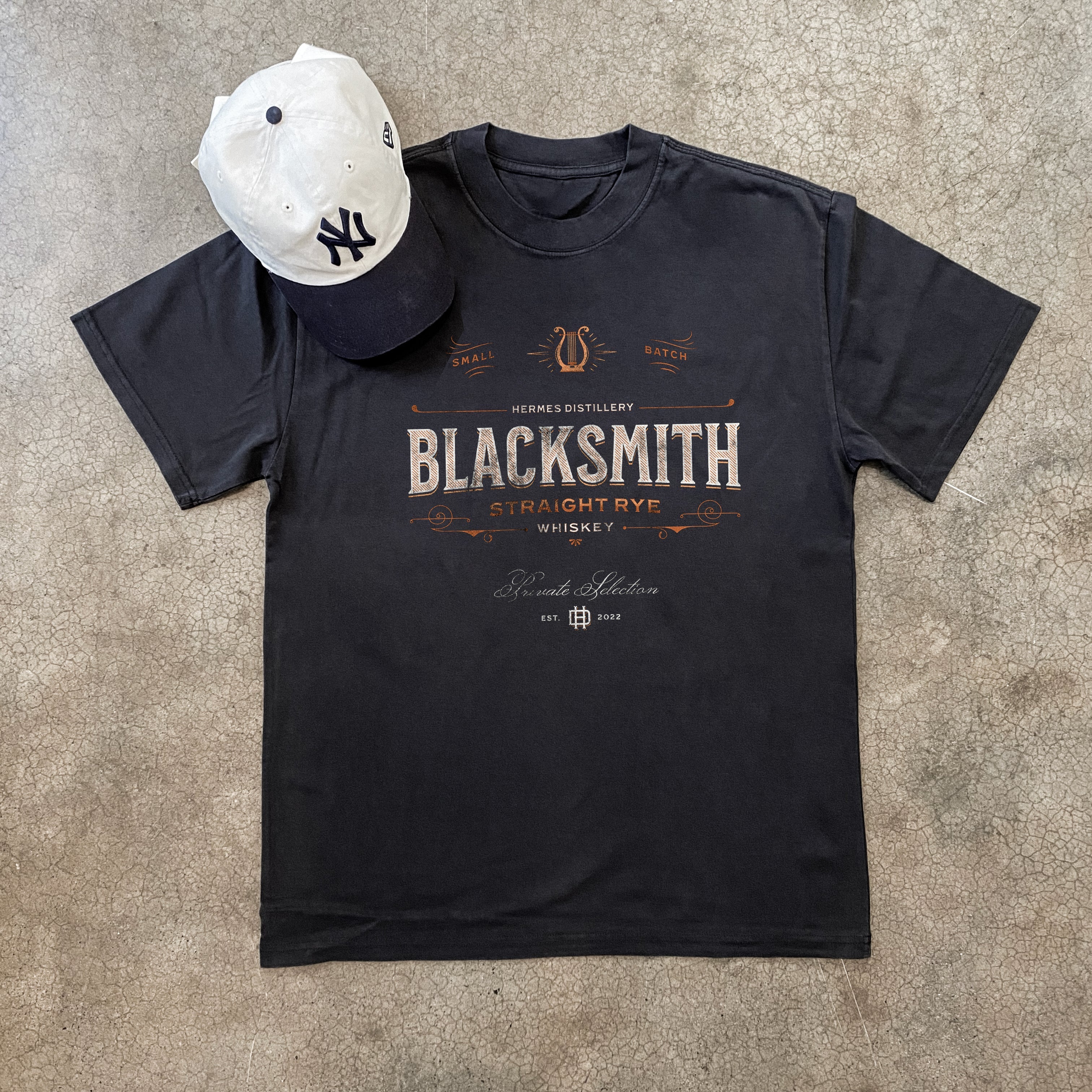 BLACKSMITH WHISKEY HEAVYWEIGHT BLACK T-SHIRT Hoodie, Sweatshirt | CiraTrend.com (Image 1)