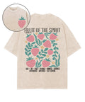 Fruit Spirit Double Sided Washed Christian Style010 T-Shirts, Hoodie, Sweatshirt