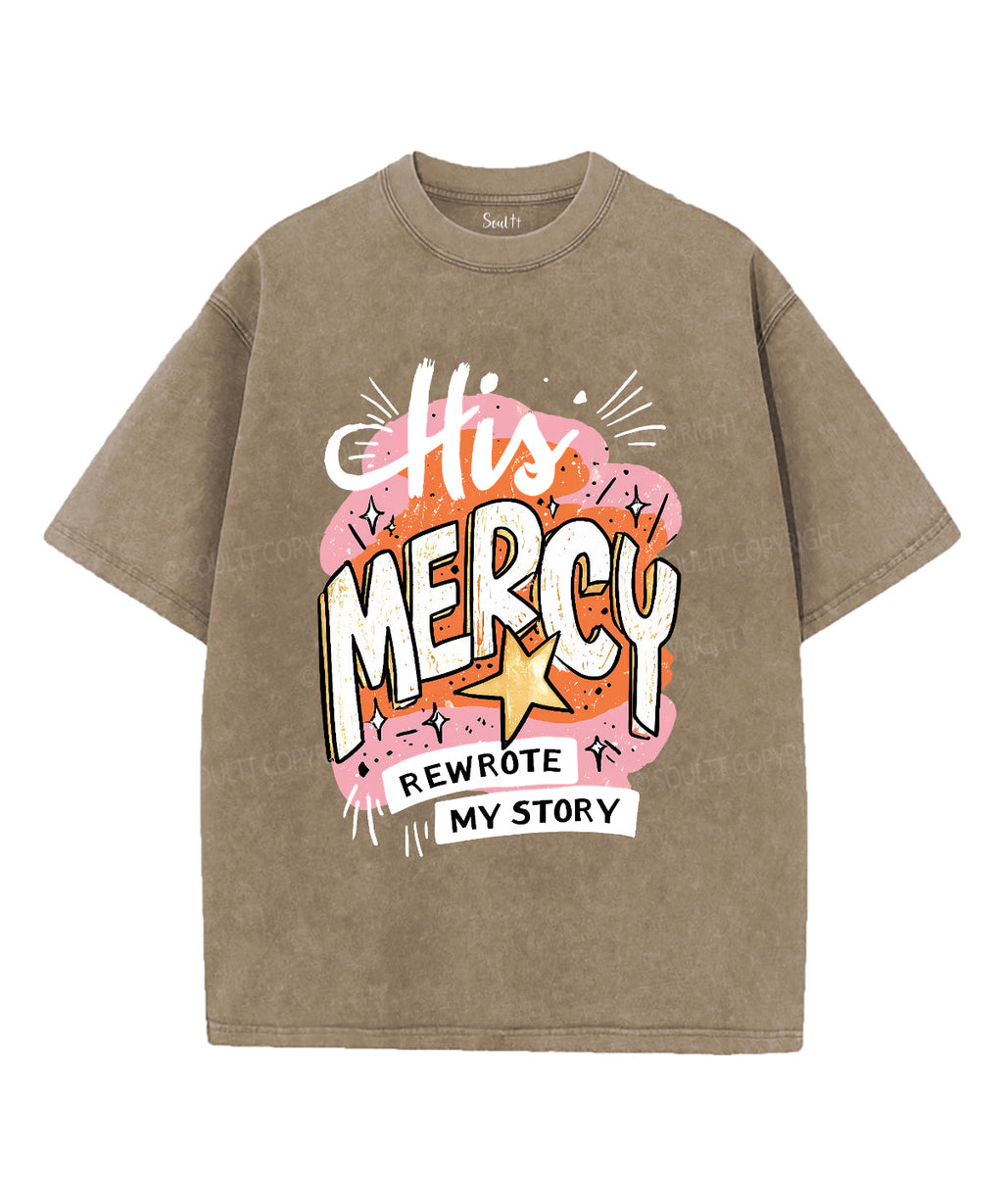 His Mercy Washed Christian T-Shirts, Hoodie, Sweatshirt