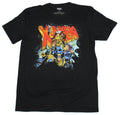 X-Men Mens T-Shirt - Cast Under Red and Orange Logo Hoodie, Sweatshirt | CiraTrend.com