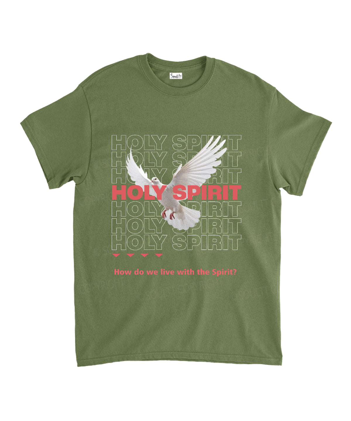 Holy Spirit Unisex Cotton Christian T-Shirt Hoodie, Sweatshirt | CiraTrend.com (Image 5)