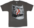 Ghostbusters Mens T-Shirt - Graffiti Covered No Ghost Logo Truck Image Hoodie, Sweatshirt | CiraTrend.com