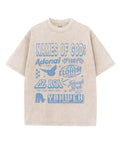 Names Of God Unisex Washed Christian T-shirt Hoodie, Sweatshirt | CiraTrend.com (Image 1)