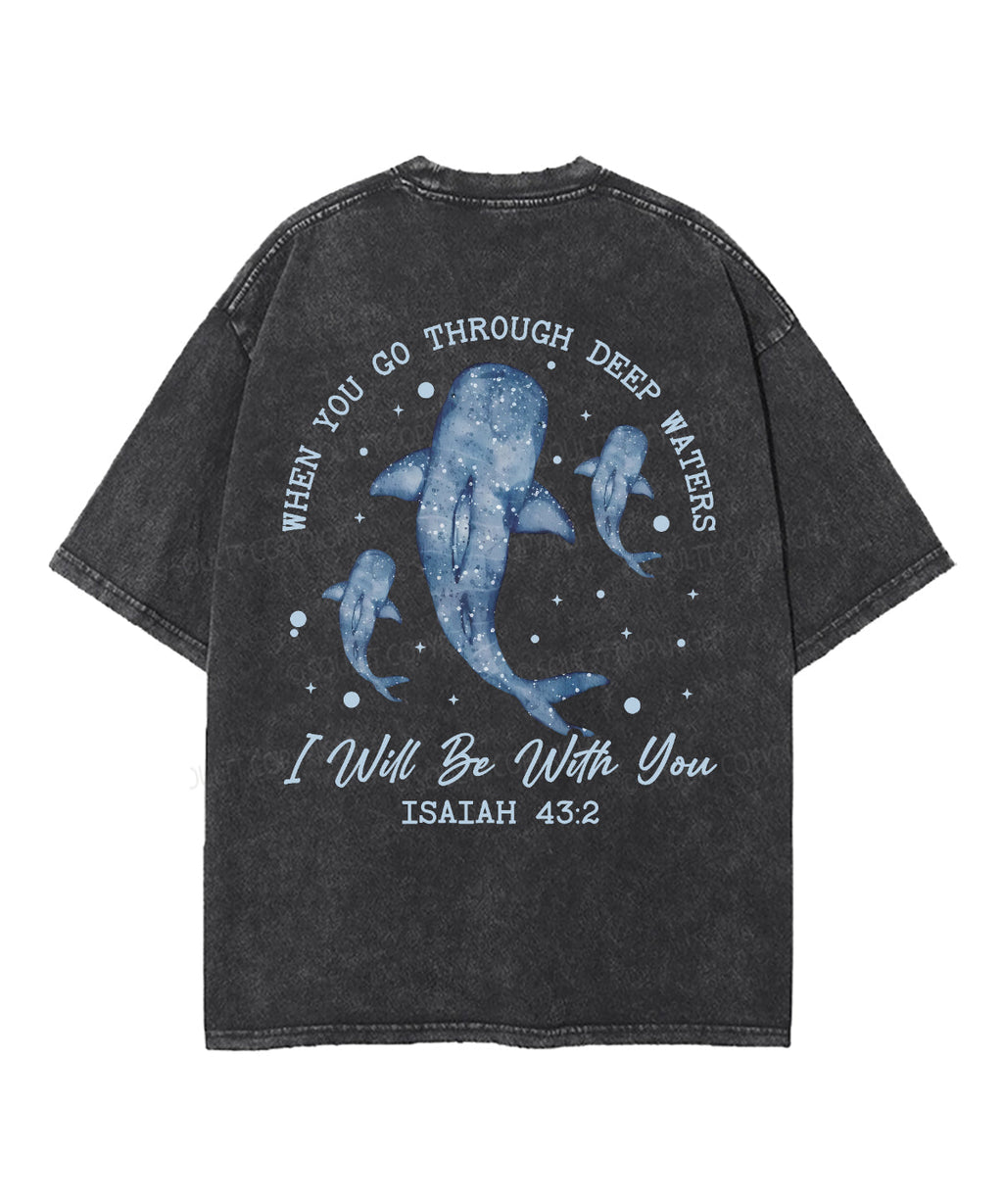 I Will Be With You Double Sided Unisex Washed Christian T-shirt Style023 Hoodie, Sweatshirt | CiraTrend.com (Image 3)