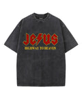 Highway Heaven Washed Christian T-Shirts, Hoodie, Sweatshirt