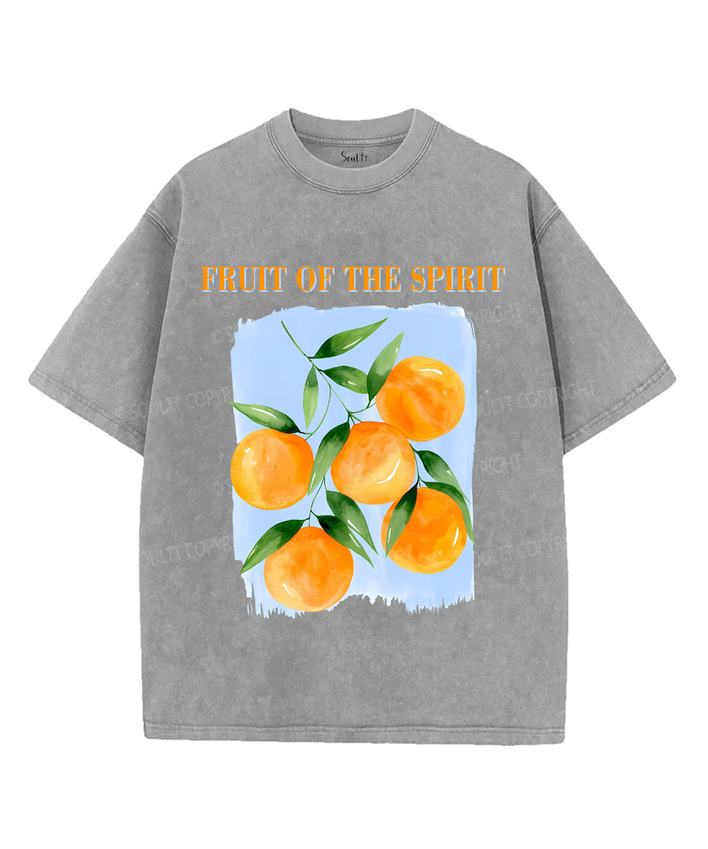 Fruit Of The Spirit Unisex Washed Christian T-shirt Style005 Hoodie, Sweatshirt | CiraTrend.com (Image 2)