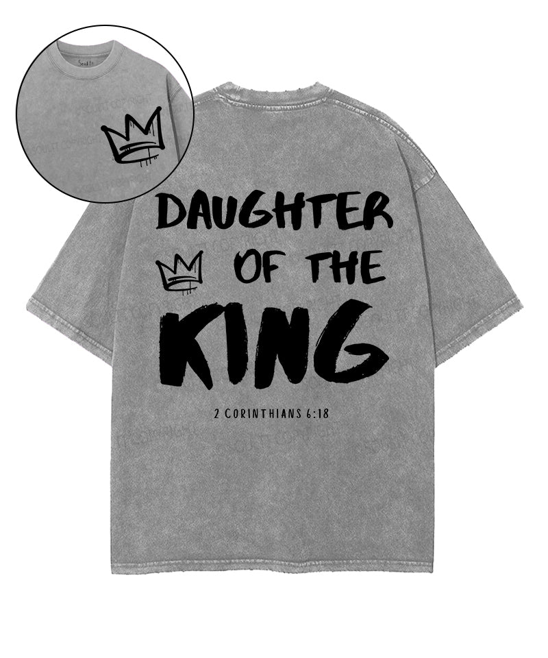 Daughter King Double Sided Washed Christian T-Shirts, Hoodie, Sweatshirt