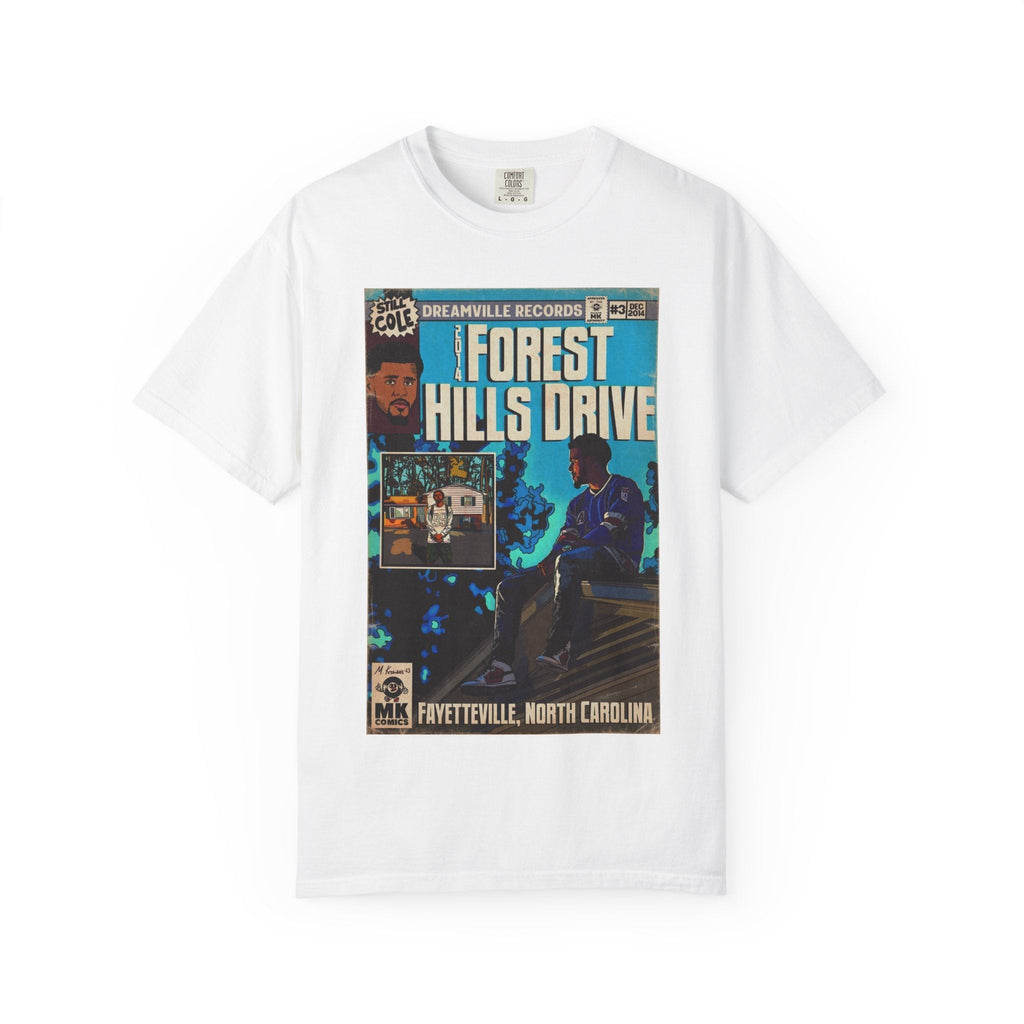 Forest Hills Drive - Unisex Garment-Dyed T-shirt Hoodie, Sweatshirt | CiraTrend.com (Image 2)
