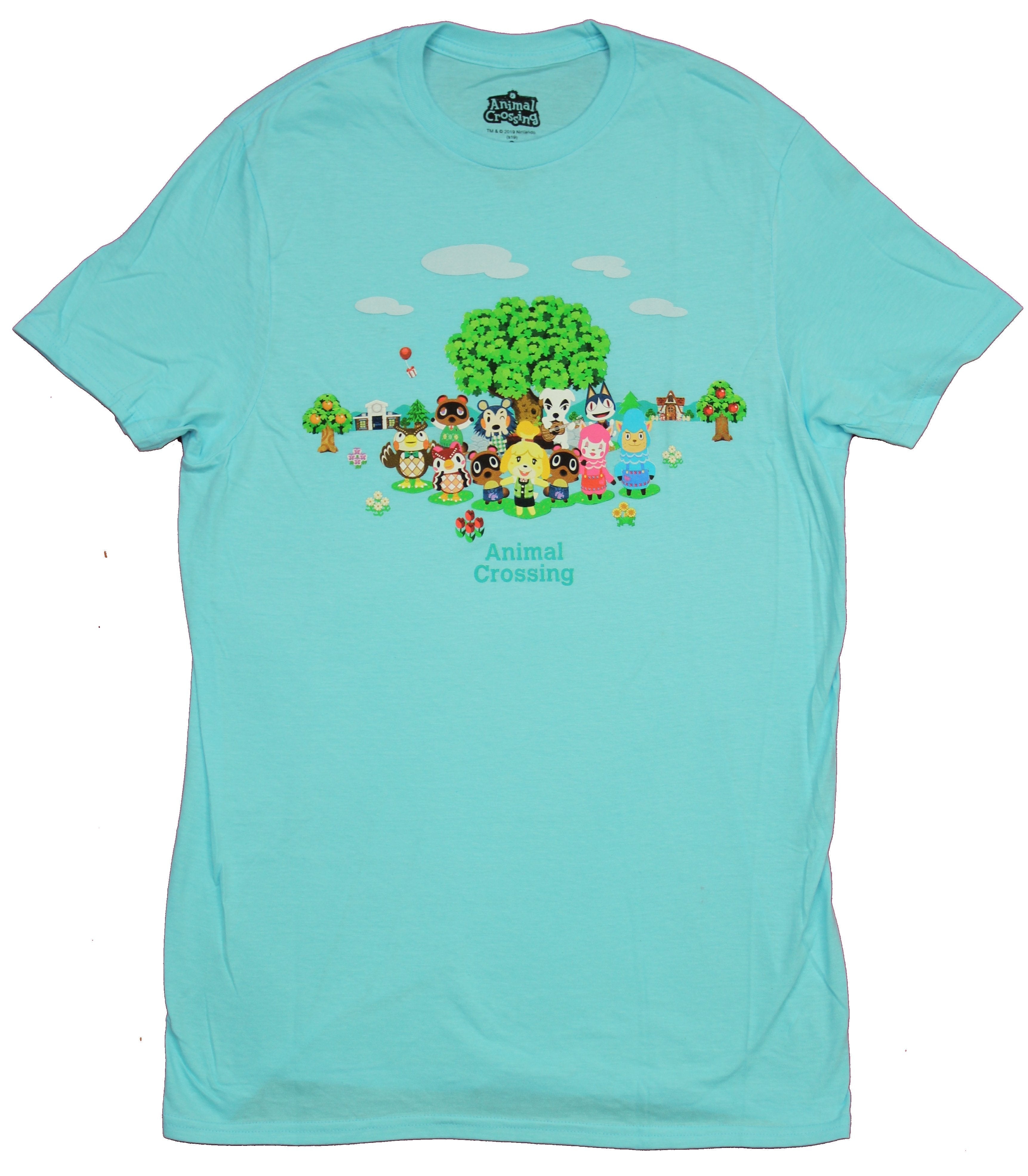 Animal Crossing Character Group Under Tree T-Shirts, Hoodie, Sweatshirt