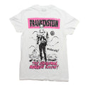 Frankenstein Mens T-Shirt - Pink Logo The Original Horror Show! Warning! Hoodie, Sweatshirt | CiraTrend.com