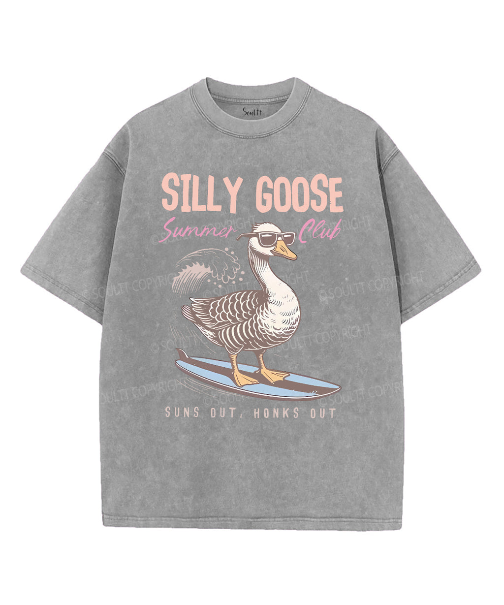 SILLY GOOSE Unisex Washed Christian T-shirt Hoodie, Sweatshirt | CiraTrend.com (Image 3)