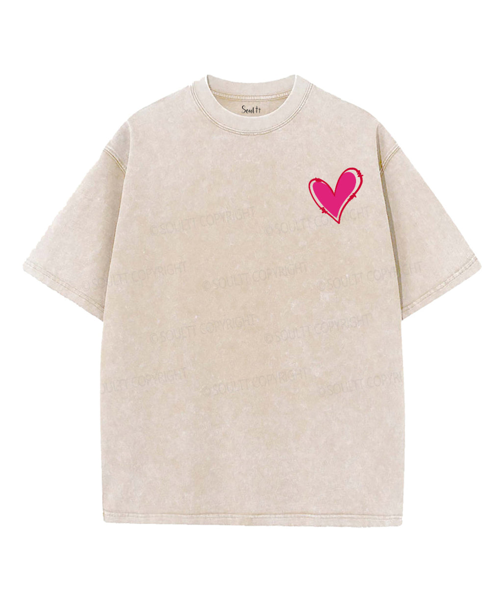 Love Like Jesus Double Sided Unisex Washed Christian T-shirt Style001 Hoodie, Sweatshirt | CiraTrend.com (Image 2)