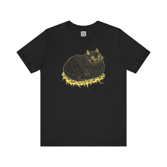 Charming Cat Graphic Tee Style001