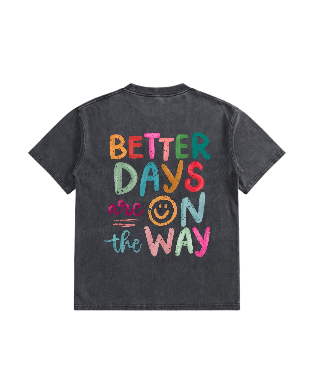 Kids Better Days Double Sided Washed Christian T-shirt Hoodie, Sweatshirt | CiraTrend.com (Image 3)