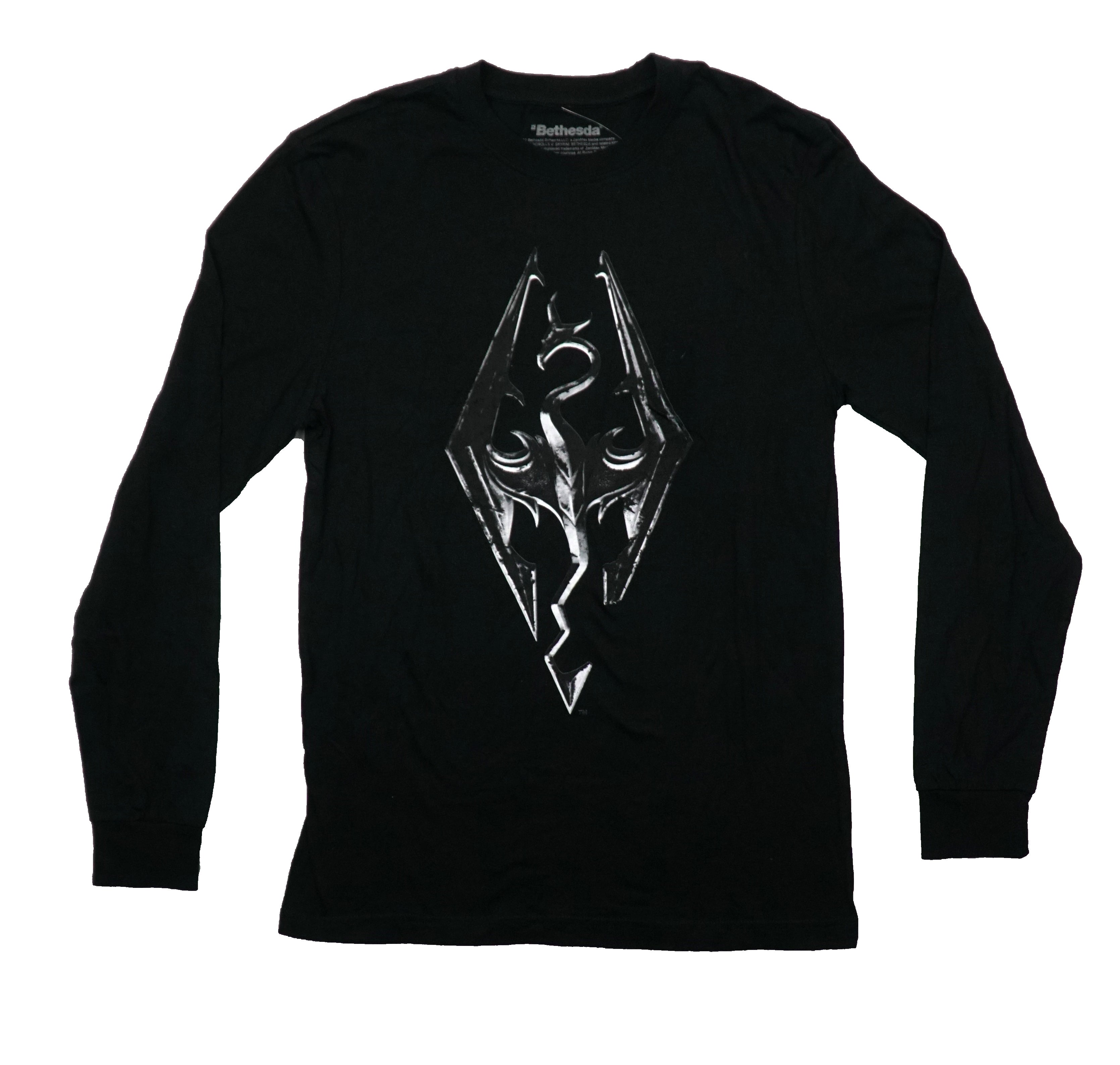 Skyrim Symbol Mens Long Sleeve T-Shirt -Bethesda Skyrim Symbol Hoodie, Sweatshirt | CiraTrend.com