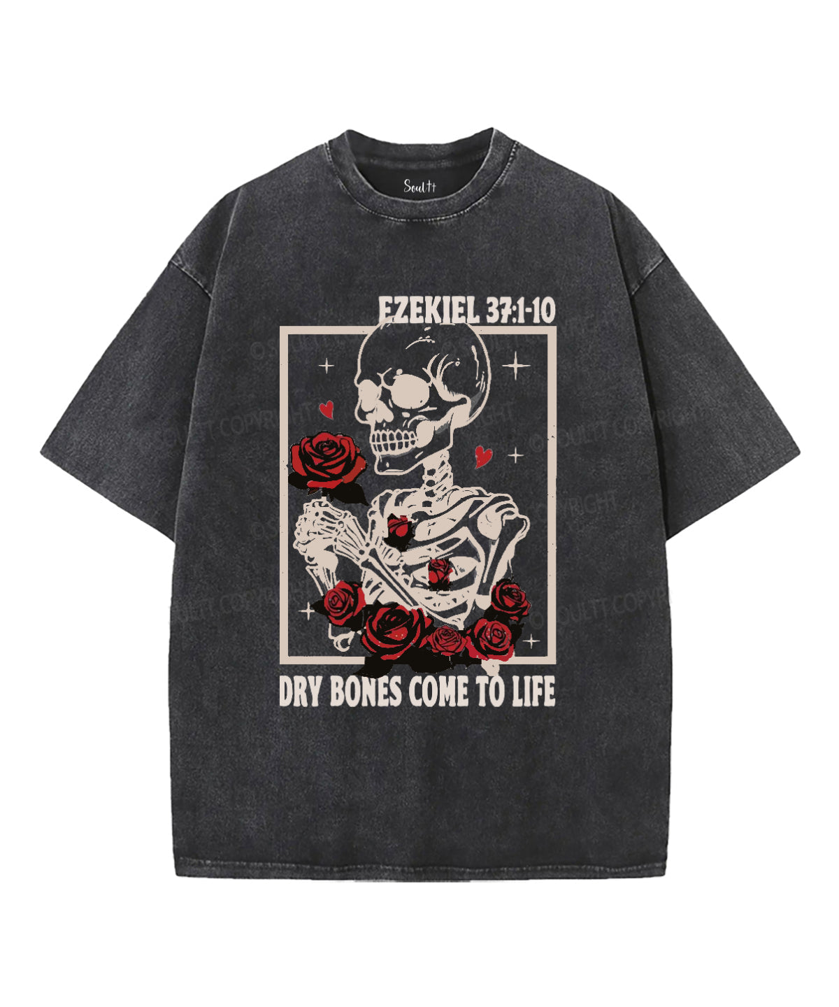 Dry Bones Come To Life Unisex Washed Christian T-shirt Style004 Hoodie, Sweatshirt | CiraTrend.com (Image 3)