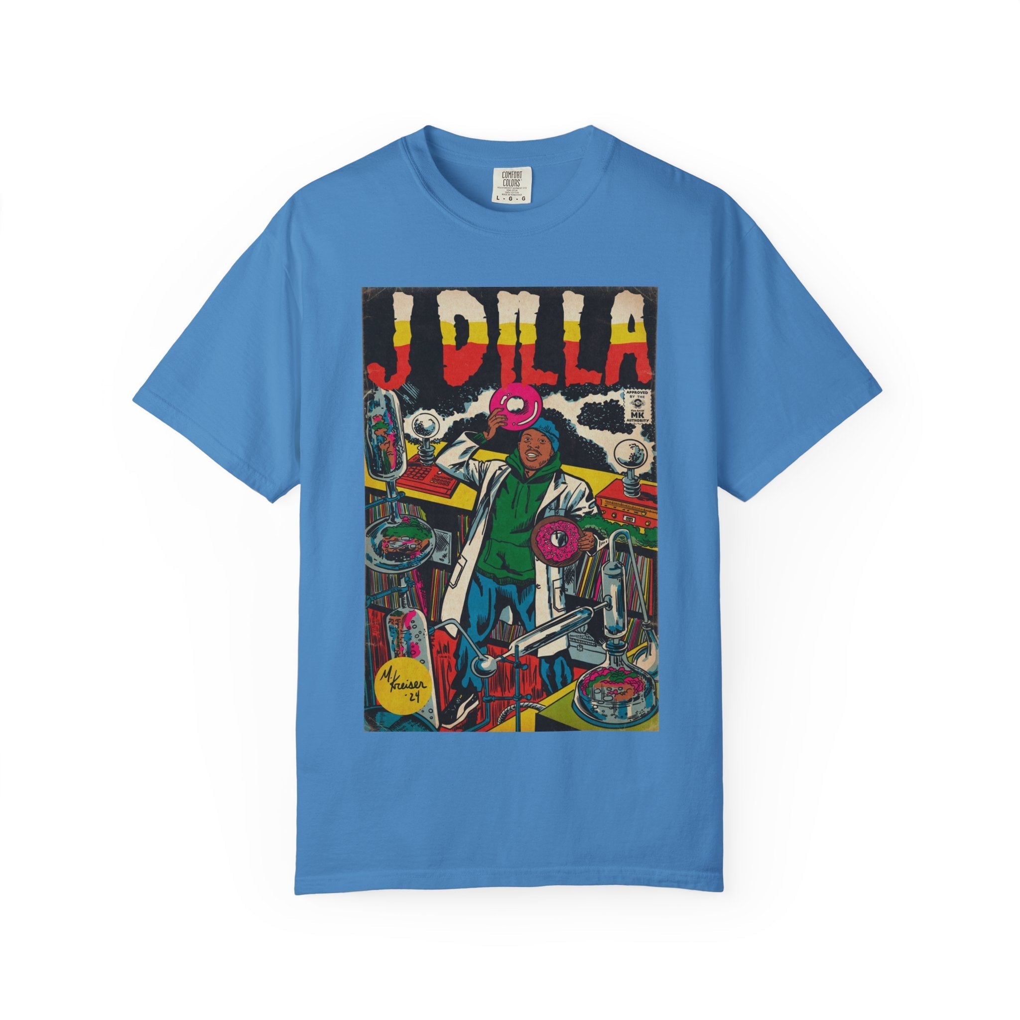 Dilla - Comic Book Art - Unisex Comfort Colors T-shirt Hoodie, Sweatshirt | CiraTrend.com (Image 2)