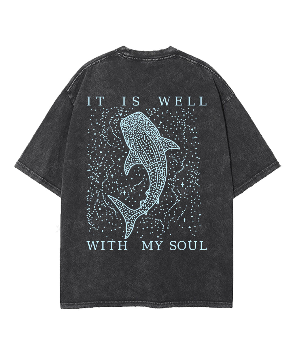 Is Well My Soul Double Sided Washed Christian Style015 T-Shirts, Hoodie, Sweatshirt