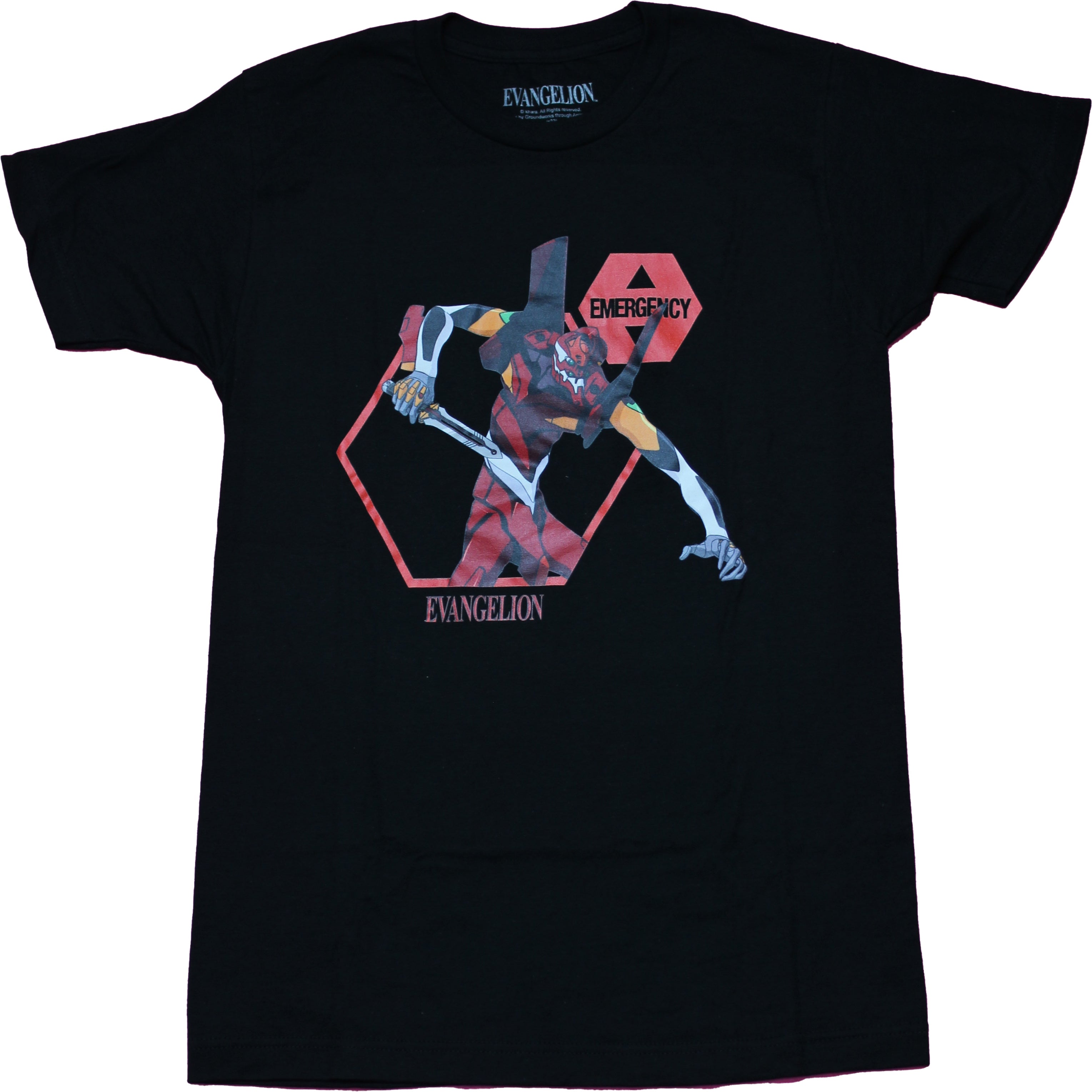 Evangelion Mens T-Shirt - Type-02 TV VER Robot Attack Hoodie, Sweatshirt | CiraTrend.com