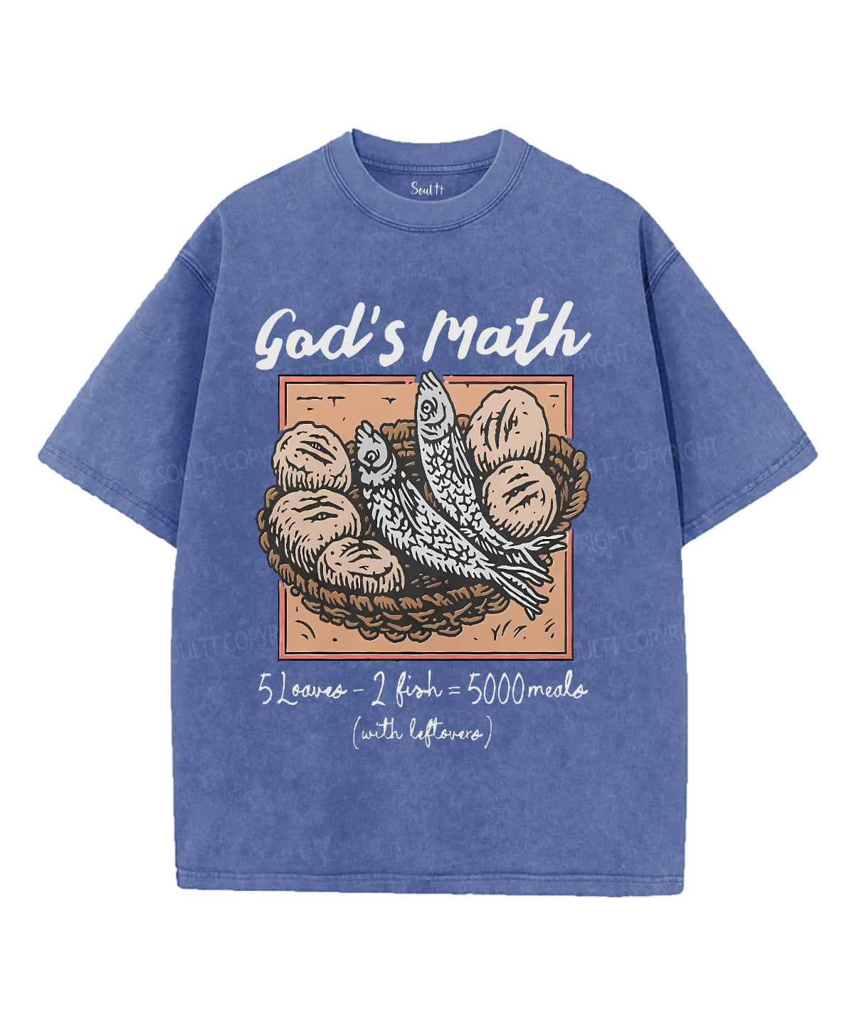 God'S Math SUnisex Washed Christian T-Shirts, Hoodie, Sweatshirt