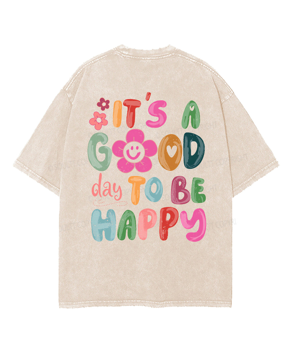 It's A Good Day Double Sided Unisex Washed Christian T-shirt Hoodie, Sweatshirt | CiraTrend.com (Image 5)