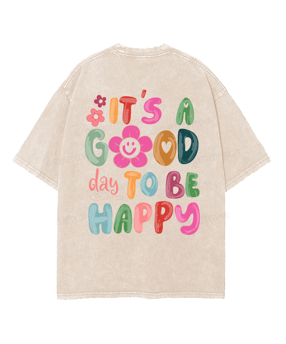 It's A Good Day Double Sided Unisex Washed Christian T-shirt Hoodie, Sweatshirt | CiraTrend.com (Image 5)