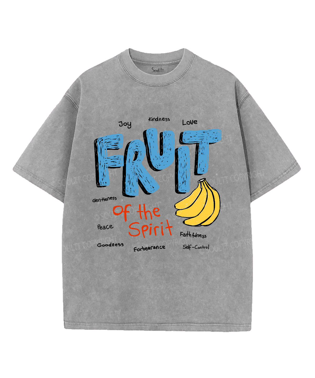 Fruit Spirit Washed Christian Style010 T-Shirts, Hoodie, Sweatshirt