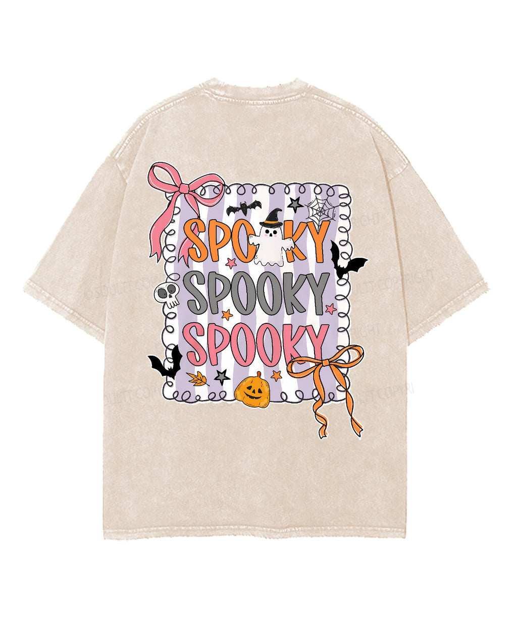 Spooky Double Sided Unisex Washed Christian T-shirt Hoodie, Sweatshirt | CiraTrend.com (Image 3)