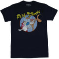 Ren and Stimpy  Mens T-Shirt - Happy Ren & Stimpy in Circle Logo Image Hoodie, Sweatshirt | CiraTrend.com