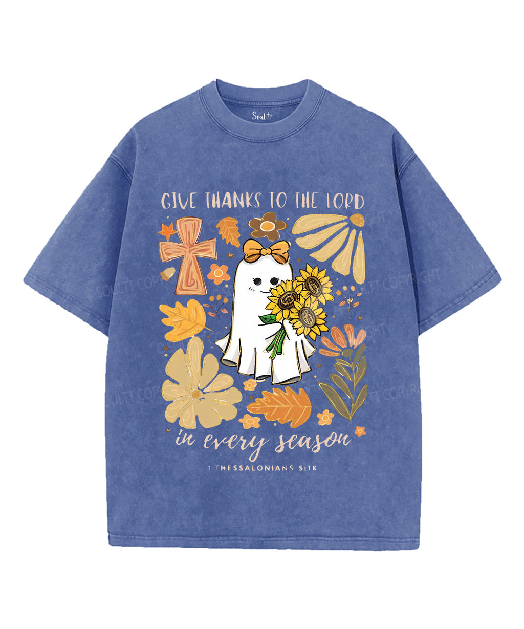 Give Thanks To The Lord Unisex Washed Christian T-shirt Style002 Hoodie, Sweatshirt | CiraTrend.com (Image 3)