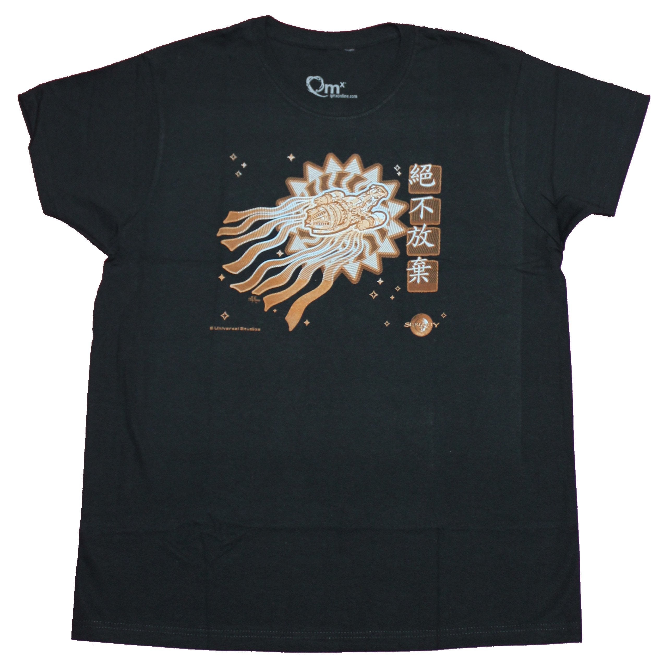 Firefly Serenity Girls Juniors T-Shirt - Chinese Styled Ship Image Hoodie, Sweatshirt | CiraTrend.com