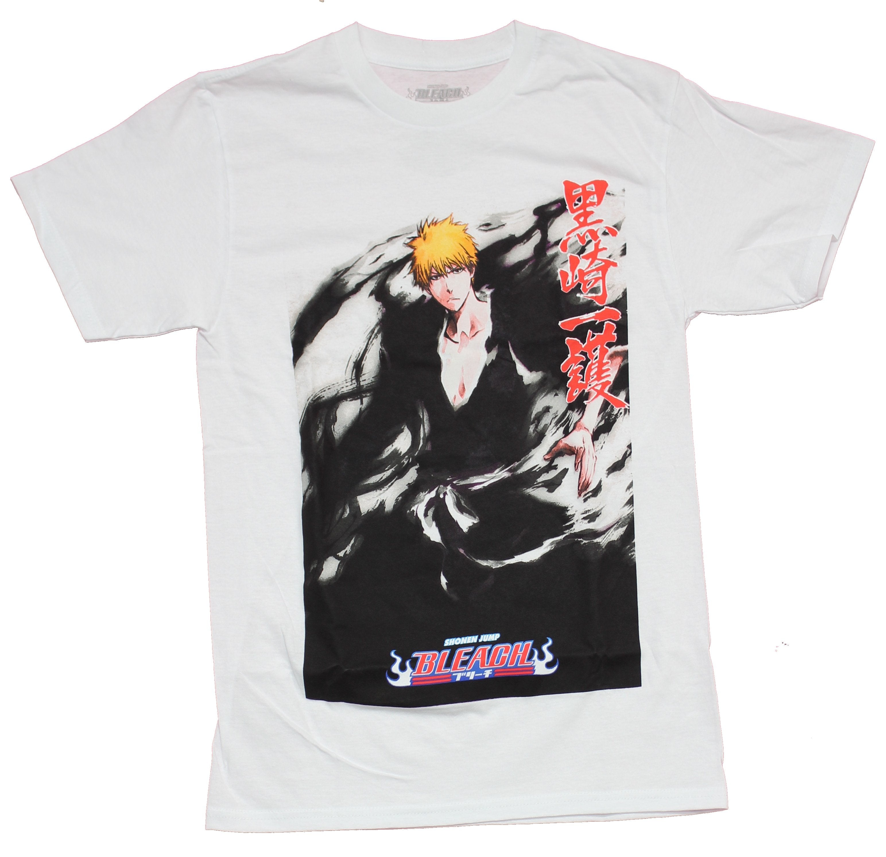 Bleach Mens T-Shirt - Water Color effect Ichigo Image Hoodie, Sweatshirt | CiraTrend.com