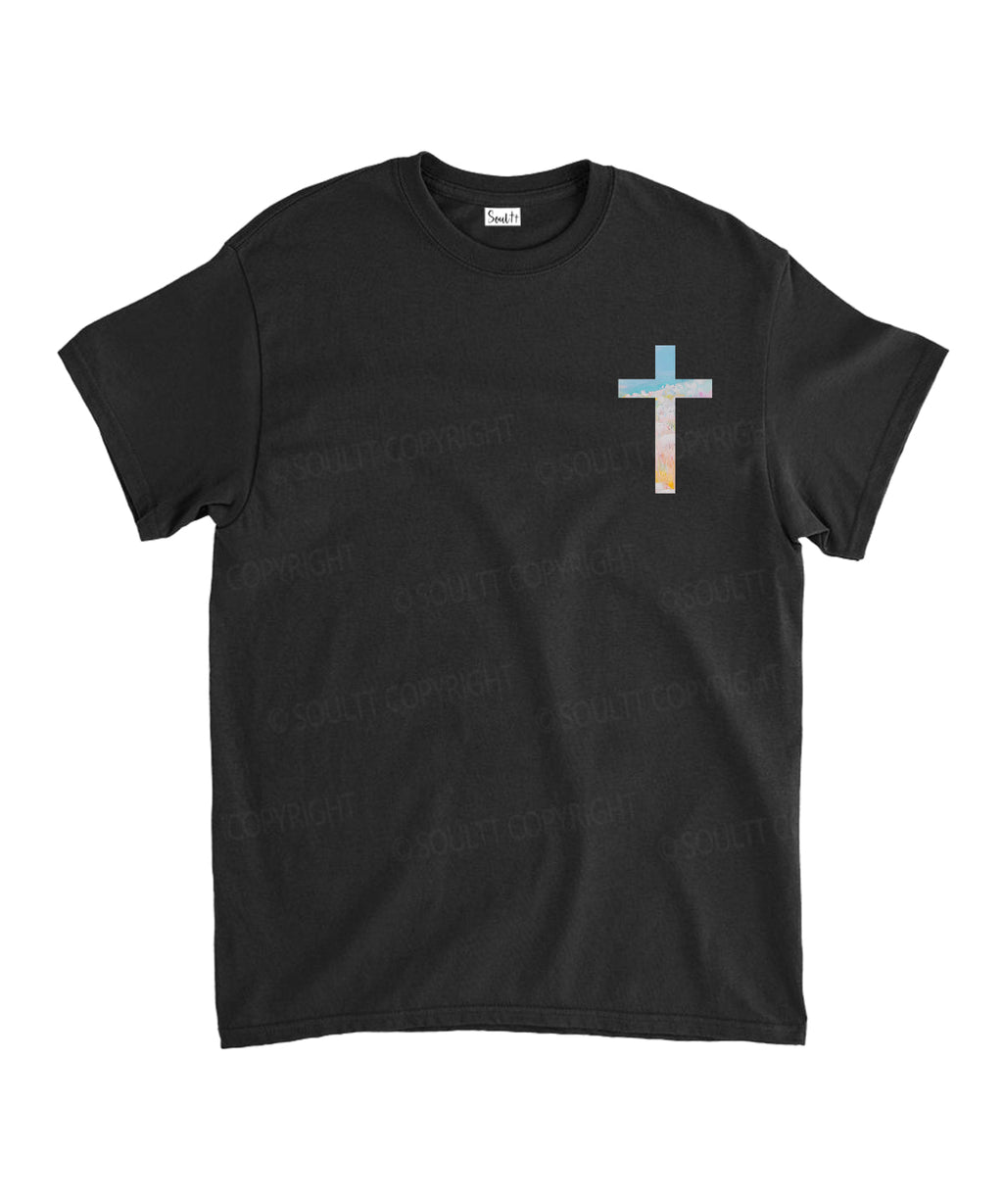 The Lord Is My Shepherd Double Sided Unisex Cotton Christian T-Shirt Style003 Hoodie, Sweatshirt | CiraTrend.com (Image 4)