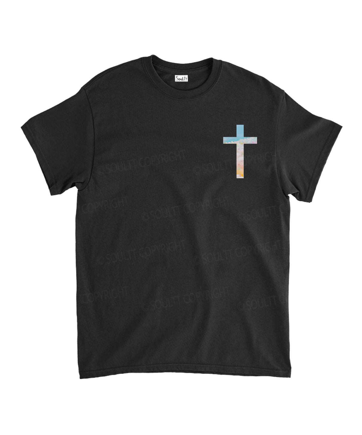 The Lord Is My Shepherd Double Sided Unisex Cotton Christian T-Shirt Style003 Hoodie, Sweatshirt | CiraTrend.com (Image 4)