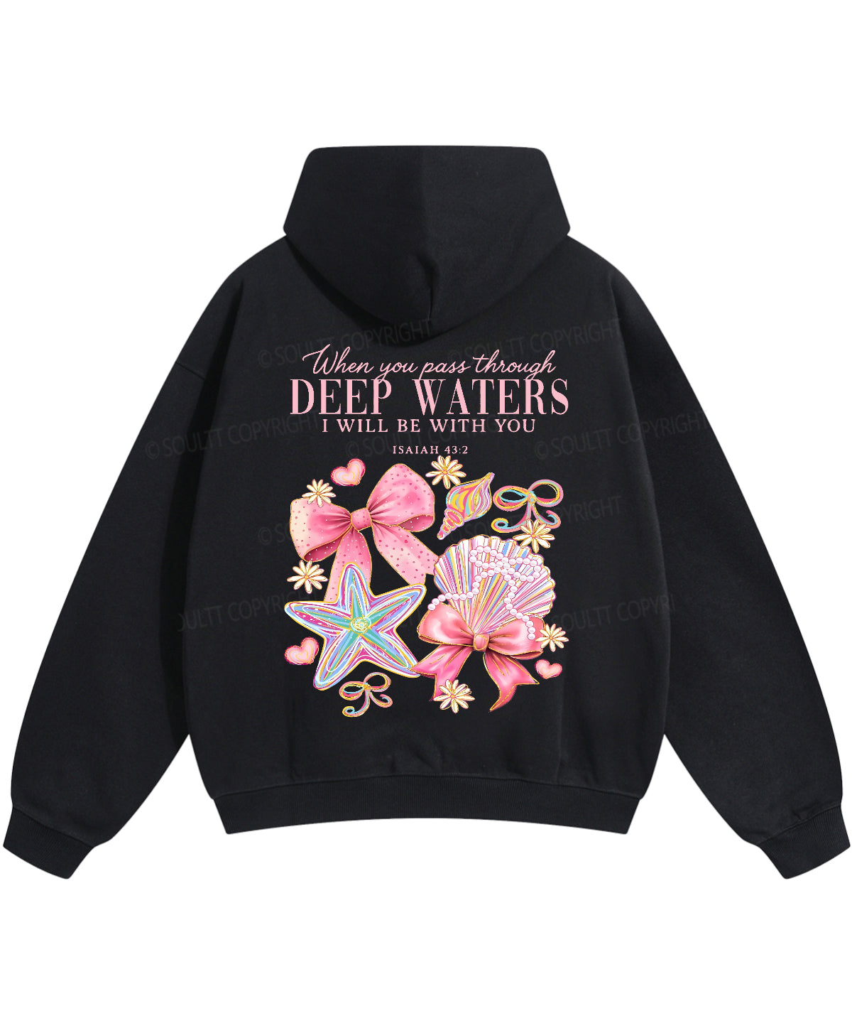 I Will Be With You Double Sided Cotton Christian Hoodie Style003 T-Shirts, Sweatshirt | CiraTrend.com (Image 3)
