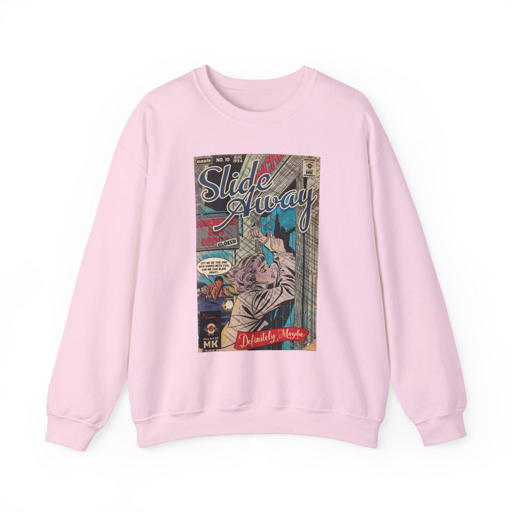 Slide Away - Unisex Heavy BlendÃ¢â€žÂ¢ Crewneck Sweatshirt T-Shirts, Hoodie | CiraTrend.com (Image 2)