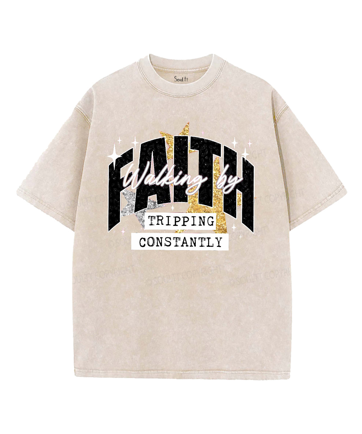 Faith Unisex Washed Christian T-shirt Style003 Hoodie, Sweatshirt | CiraTrend.com (Image 5)