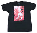 Inuyasha Mens T-Shirt - Attacking Red Kanji Box Image Hoodie, Sweatshirt | CiraTrend.com