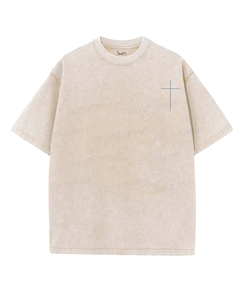 Lamb of God Double Sided Unisex Washed Christian T-shirt Hoodie, Sweatshirt | CiraTrend.com (Image 2)