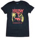 Hellboy Mens  T-Shirt - Legendary AF Picture Crest Image Hoodie, Sweatshirt | CiraTrend.com